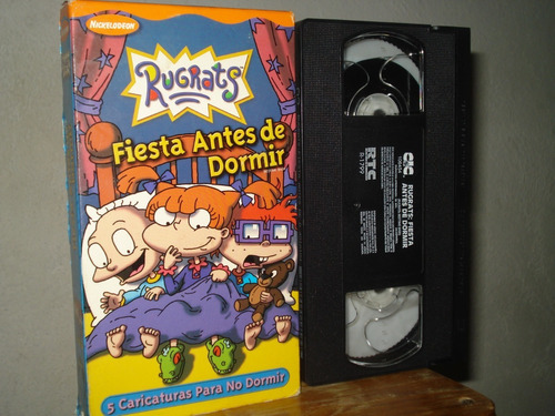 Pelicula Vhs Rugrats Fiesta Antes De Dormir Nickelodeon 