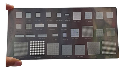 Stencil Plantilla Para Reballing Universal