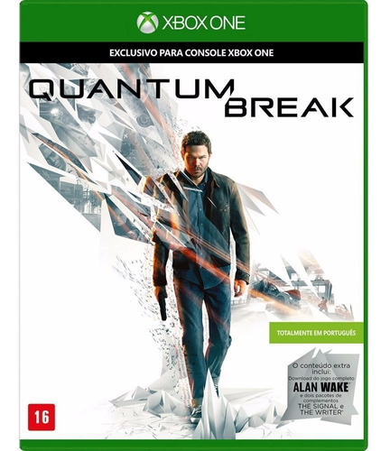 Quantum Break Xbox One Mídia Física Novo Lacrado