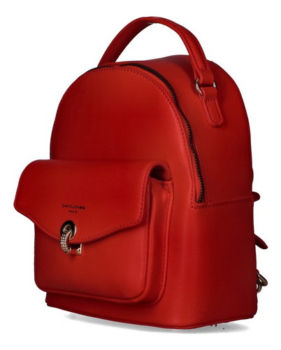 Mochila David Jones Rojo, Cm6630