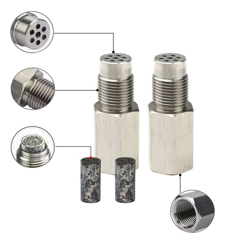 2mini Catalizador Sensor De Oxigeno Apaga Código P0420 P0430
