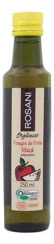 Vinagre de Maçã Orgânico Rosani Vidro 250ml