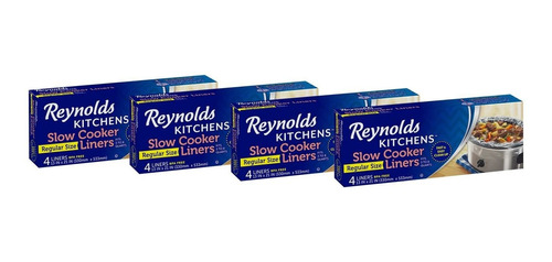 Reynolds Revestimientos De Olla De Coccion Lenta    4-count