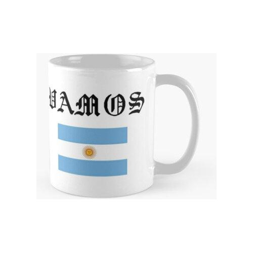 Taza Argentina Camiseta Mujer Hombre Niños Vamos Argentina B