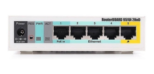 Mikrotik Rb951ui-2hnd, Wifi Y 5 Puertos Ethernet