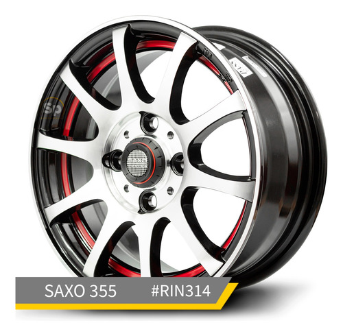 Rines 14 4/100 Saxo I10 Spark Pointer Aveo Gol (4 Rines) N