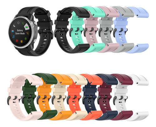 Correa De Reloj 3 Pcs Para Garmin Fenix 7s/6s/6s Pro