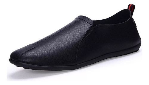 Zapatos De Conducción Transpirables De Cuero Para Hombre