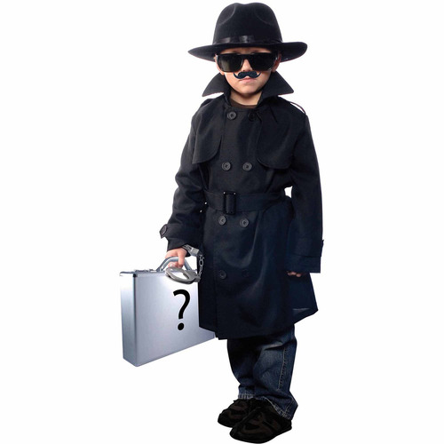 Disfraz De Agente Secreto Para Niño Talla: L Halloween