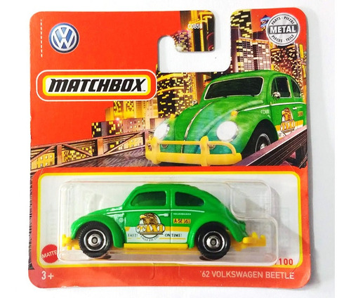 Matchbox Volkswagen Escarabajo 1962 Original Coleccionable