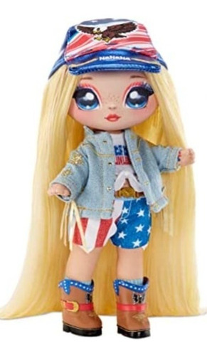 Na Na Na Surprise Glam Serie 2 Muñeca Erika Featherton.