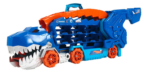 Hot Wheels City Pista De Juguete Súper Remolque De T-rex