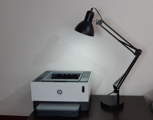 Imagen 3 de 5 de Lampara De Mesa Escritorio Brazo Flexible Metal