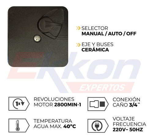 Bomba Presurizadora Calefon 2 Baños Kommberg 120w Kb-ep120 (Usado)