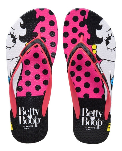 Sandalias Bettyboop Para Dama 100% Oficiales Bb-3102-fc