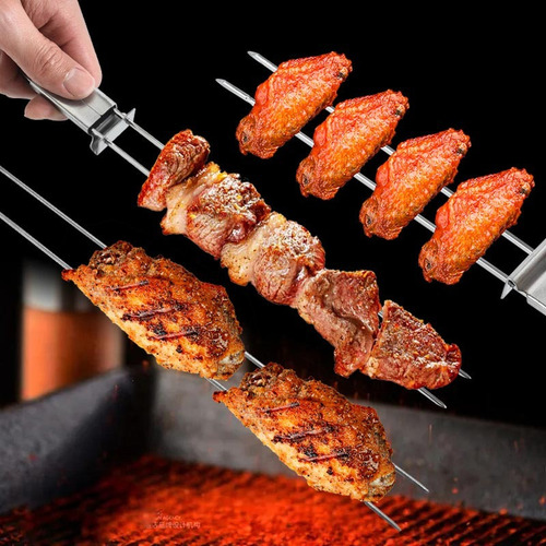 Küchenprofi Set 2pinchos Para Barbacoa Acero Inox 18/10 40cm