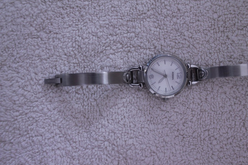Relógio Fossil Prata Feminino Original Importado Usado
