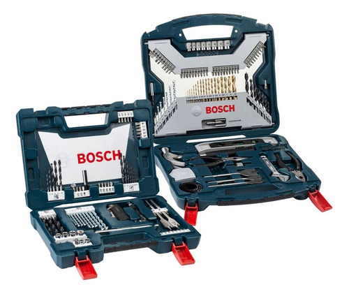 Set De Puntas Y Brocas Bosch X-line 103pzas + V-line 68 Pzas