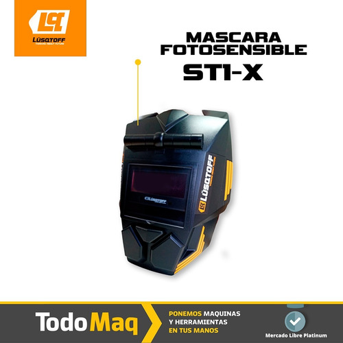 Imagen 4 de 9 de Soldadora Mig Lusqtoff Flux Mascara Alambre Escuadra Sml150