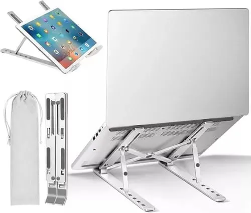 Soporte Base Para Notebook Ergonomico Regulable Plegable Col