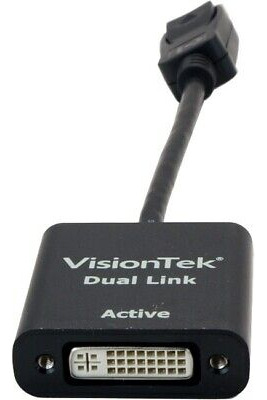 Visiontek Displayport To Dual Link Dvi-d Active Adapter  Vvc