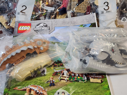 Lego Jurassic World Indominus Rex Vs Ankylosaurus 537 Indominus (Usado)