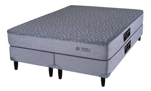 Imagen 5 de 10 de Sommier Queen Zize King Koil Xl 160x2 Envío Gratis