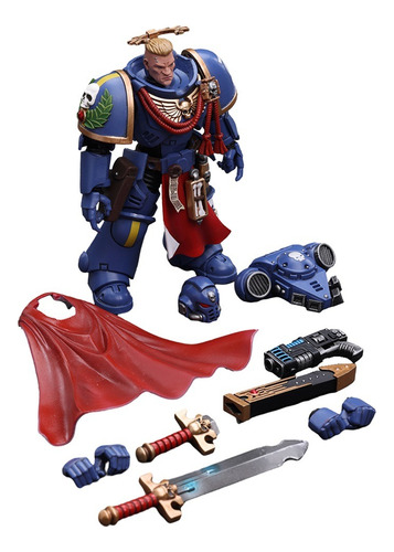 Figura Warhammer 40k Joytoy Primaris Captain Ultramarine