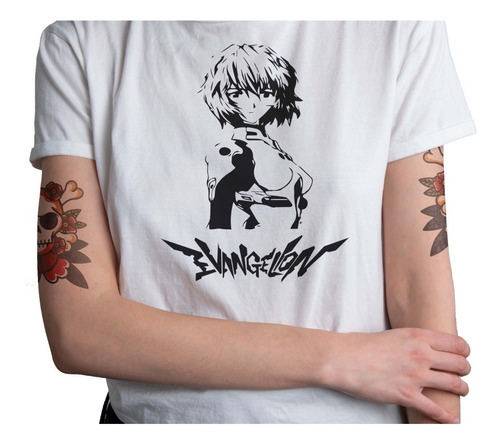 Polera Evangelion Ayanami Anime Japón Hombre Mujer Otaku