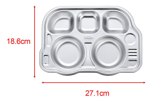 Plato Compacto Para Servir, Plato De Cena, Platos Autobús