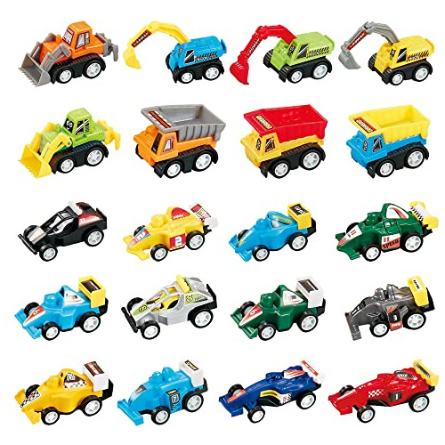 Coches Miniatura Niños Pequeños - Set De 20 Coches De...