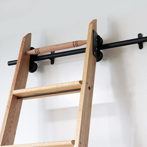 Kit De Herrajes Para Escalera Rodante De, Riel De Escalera
