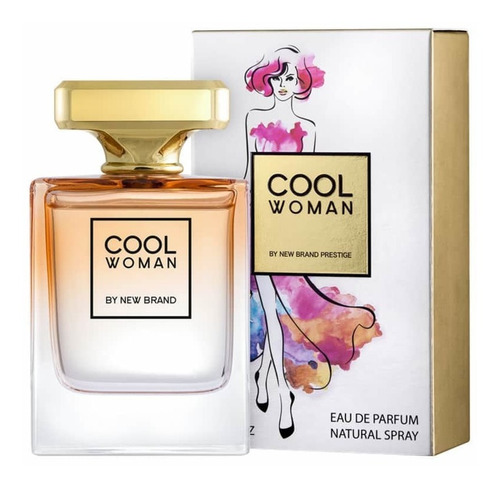 New Brand Cool Woman 100ml Eau De Parfum Volume da unidade 100 mL