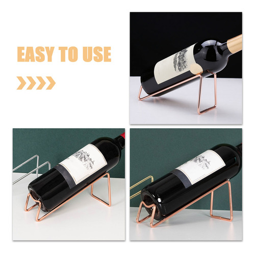 Soporte Para Botellas, Estante De Metal, Estante De Hierro P