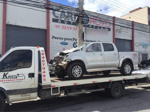 Imagem 9 de 10 de Sucata Toyota Hilux Srv 2015 Pecas Motor Cambio Lataria