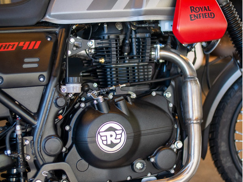 Imagen 23 de 25 de Royal Enfield Scram 411 Graphite Red Entrega Inmediata