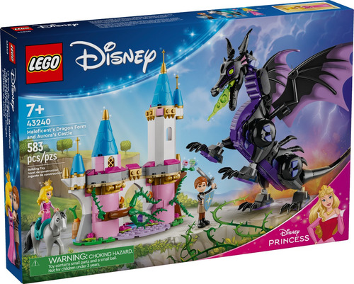 Lego® | Disney Princess Maléfica En Forma De Dragón 43240 Cantidad De Piezas 583