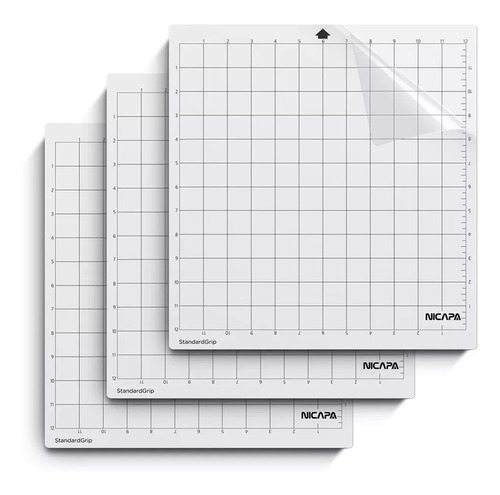 Pack 3 Tapete De Corte Nicapa 30x30 Silhouette Cameo 1 2 3 4