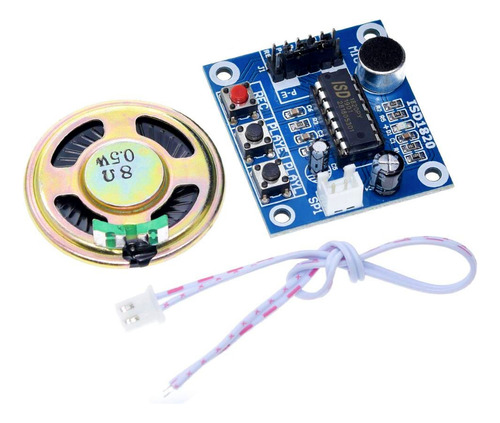 Modulo Grabador Y Reproductor De Voz Isd1820 Arduino