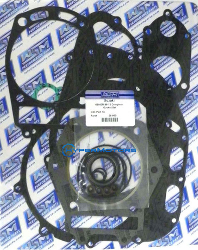 Kit De Empaques Completo: Suzuki 650 Cc Dr 1996 Al 18