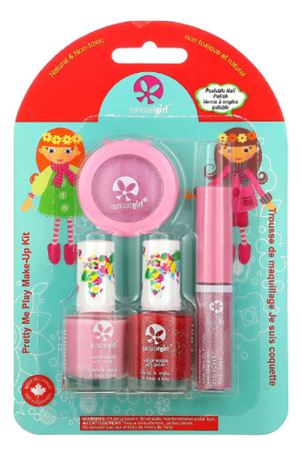 Suncoatgirl, Kit De Maquillaje Pretty Me Play, Ángel, 4 Pzas