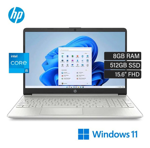 Lapto Portatil Hp 15.6 Core I5 8gb Ddr4/256gb 15-dy2795wm