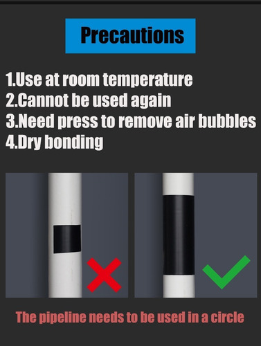 Imagen 6 de 7 de Cinta Adhesiva Repara Todo Resistente Al Agua