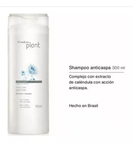 Natura Plant Shampoo Anticaspa 300 Ml.