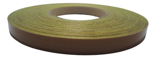Fita Teflon Adesiva 13mm Para Seladora - 1 Metro Cor Marrom-claro