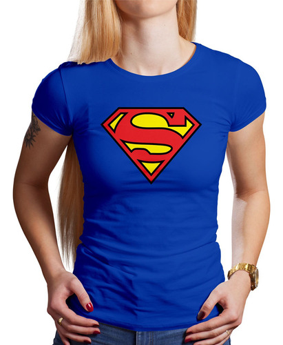 Polo Dama Superman (d0080 Boleto.store)