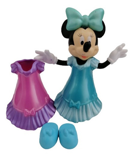 Figura Minnie Mouse Con Doble Traje 