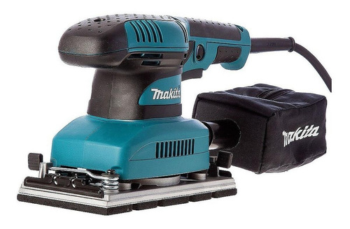 Imagen 2 de 5 de Lijadora orbital Makita BO3710 con sistema velcro azul 50Hz/60Hz 190W 120V