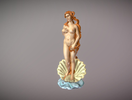 3dbauerstudio Venus Nacimiento Archivo Stl P/imp 3d Estatua