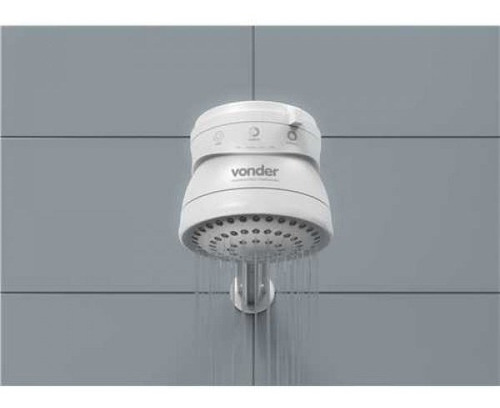 Chuveiro Eletrico Ducha 3 Temperaturas 4400w Vonder Cor Branco Voltagem 220v
